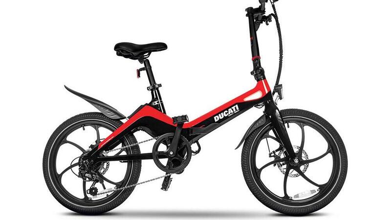 Ducati MG-20, l&#039;eBike pieghevole in magnesio