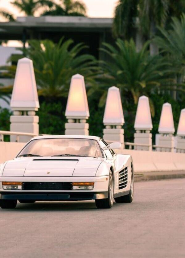 Ferrari e Miami Vice: venduta anche la seconda (iconica) Testarossa