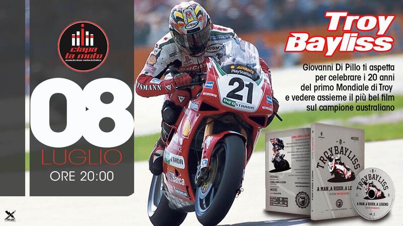 Ciapa la Moto riapre con una serata dedicata a Troy Bayliss