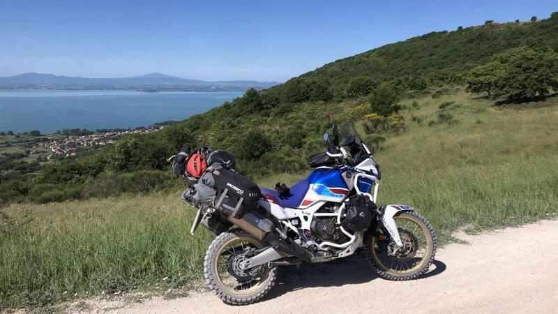 Coast to Coast dal Tirreno all&#039;Adriatico in fuoristrada con l&#039;Africa Twin