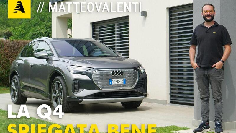 Audi Q4 e-tron: 10 cose che (forse) non sai del nuovo SUV elettrico [Video]