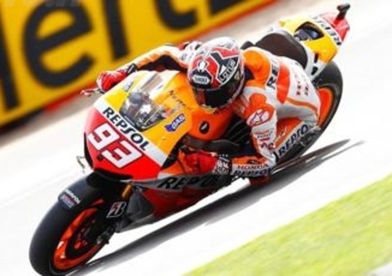 Marquez in poleposition a Silverstone