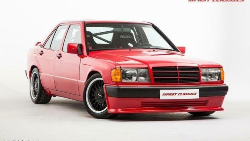 Brabus unica all&rsquo;asta, Ma servono oltre 115K: 3.6S Lightweight Mercedes 190