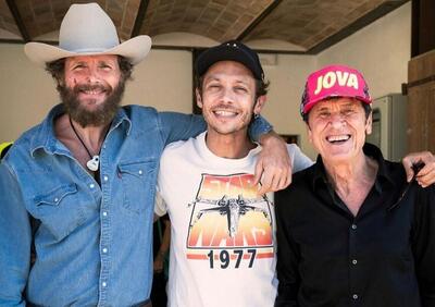 Jovanotti e Gianni Morandi al Ranch con Valentino Rossi