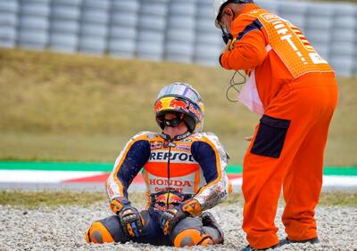 MotoGP 2021, record di cadute per Pol Espargaro