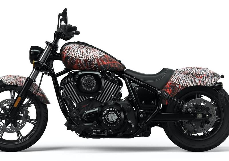 Indian Motorcycle: la Chief in edizione "tatuata"