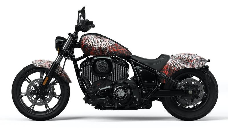 Indian Motorcycle: la Chief in edizione &quot;tatuata&quot;