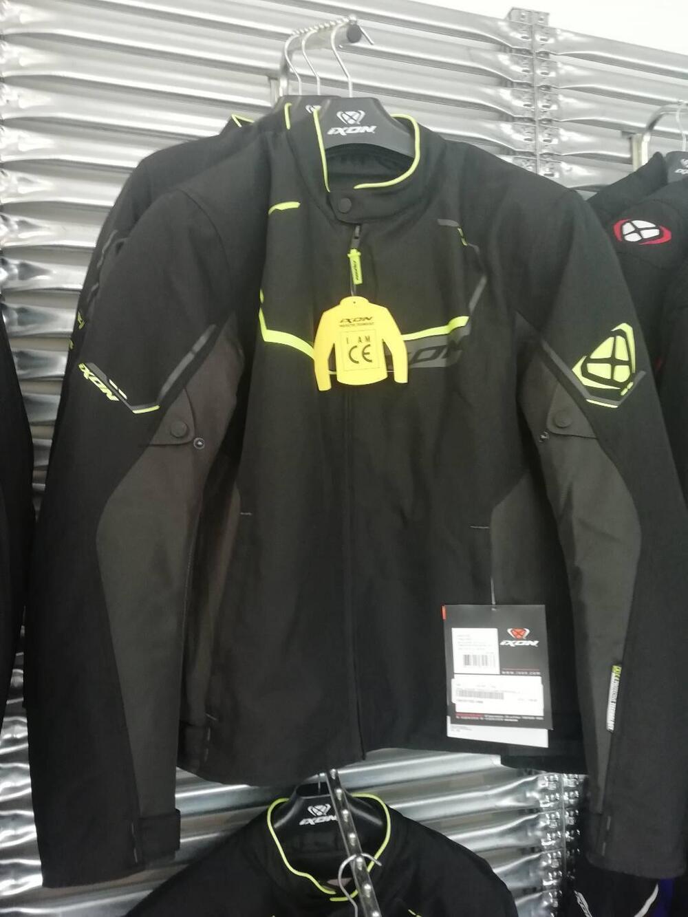 Giacca da moto Ixon mod. Challenge Giallo/nero