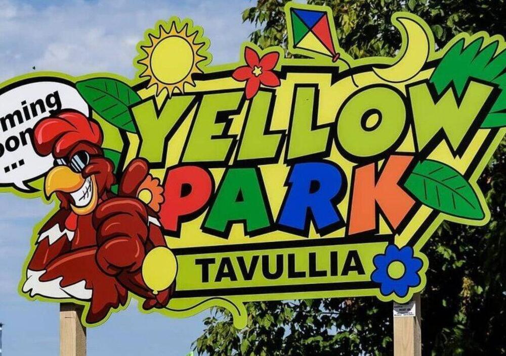 A Tavullia apre lo Yellow Park, divertimenti a tema Valentino Rossi con la Polleria Osvaldo