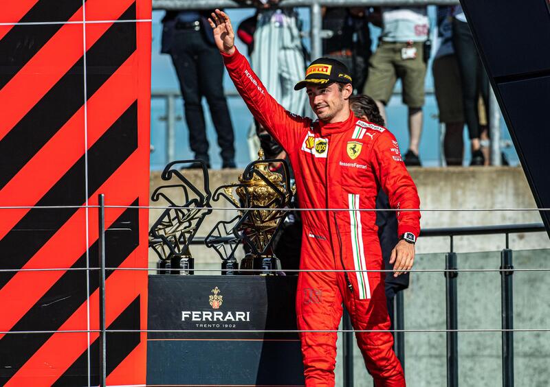 F1, Leclerc: &quot;Non pensavo di poter lottare per la vittoria&quot;