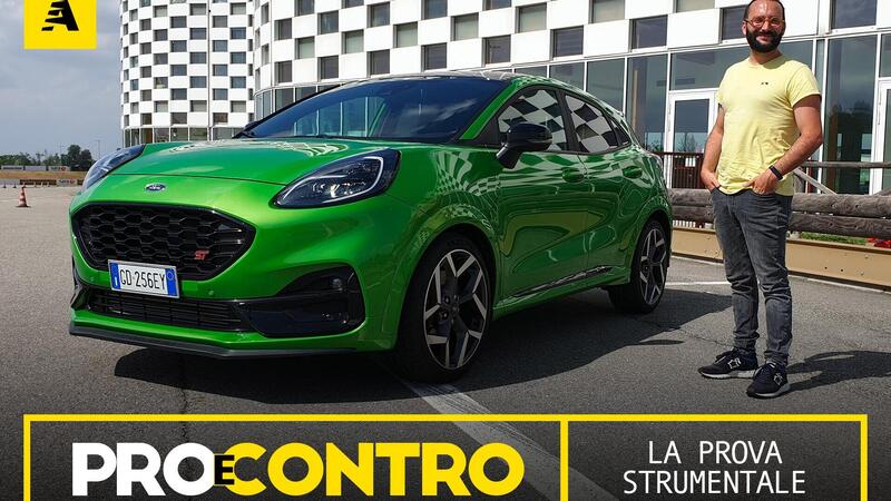 Ford Puma ST, PRO e CONTRO | La pagella e tutti i numeri della prova strumentale