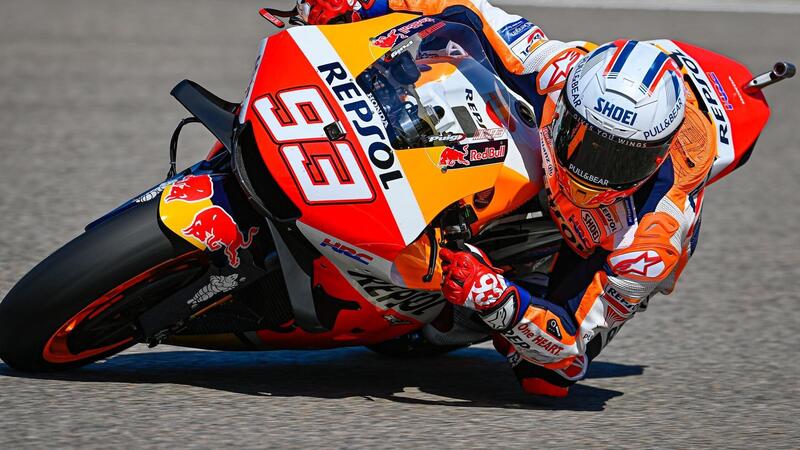 MotoGP. All&rsquo;asta le saponette del ritorno alla vittoria di Marc Marquez