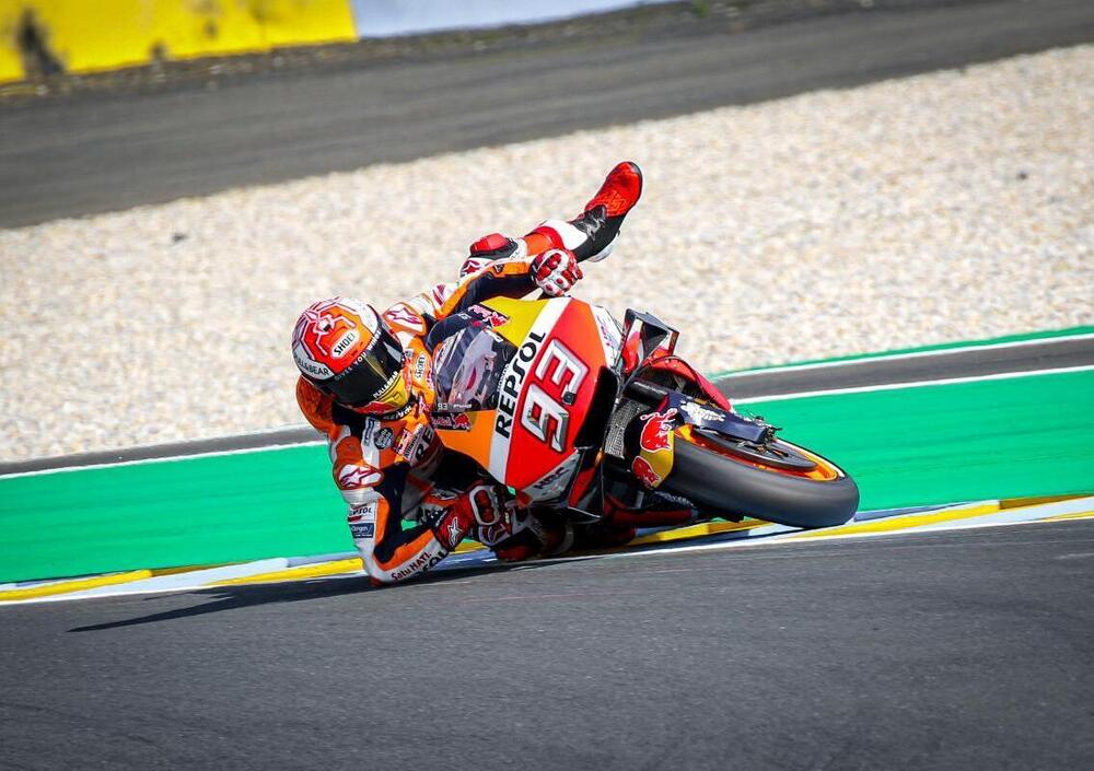 Marc Marquez, cadere per migliorare &egrave; uno stile che porta avanti da quando &egrave; bambino [FOTO]