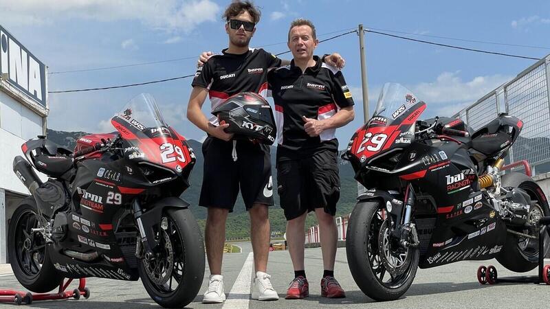 SBK 2021. Procede spedito il progetto Supersport del Barni Racing Team