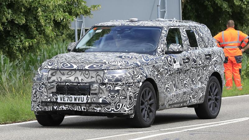 Range Rover Sport, le foto spia