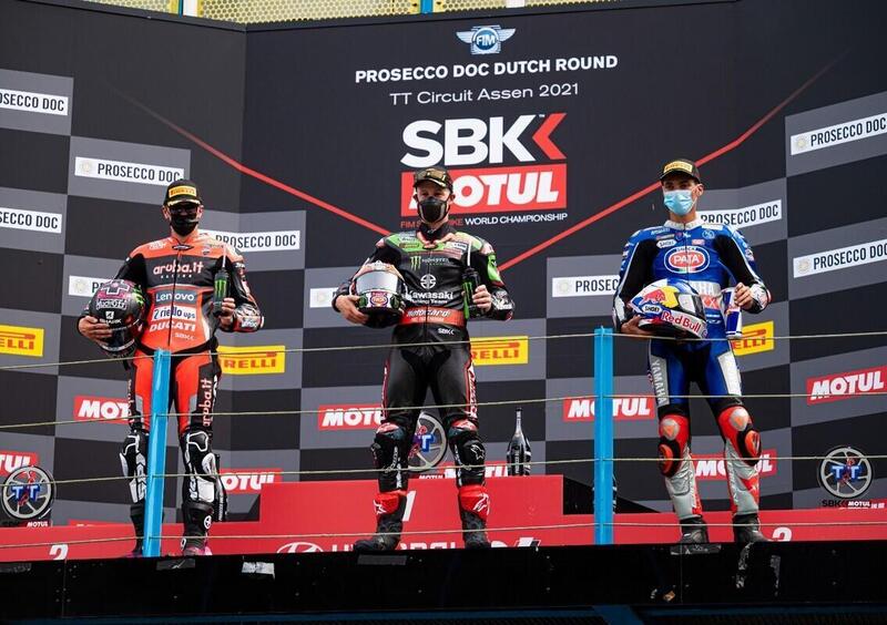 SBK 2021. GP d&#039;Olanda: Jonathan Rea vince Gara1 ad Assen