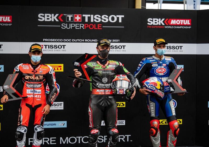 SBK 2021. GP d&#039;Olanda: Jonathan Rea si impone nella Superpole Race di Assen