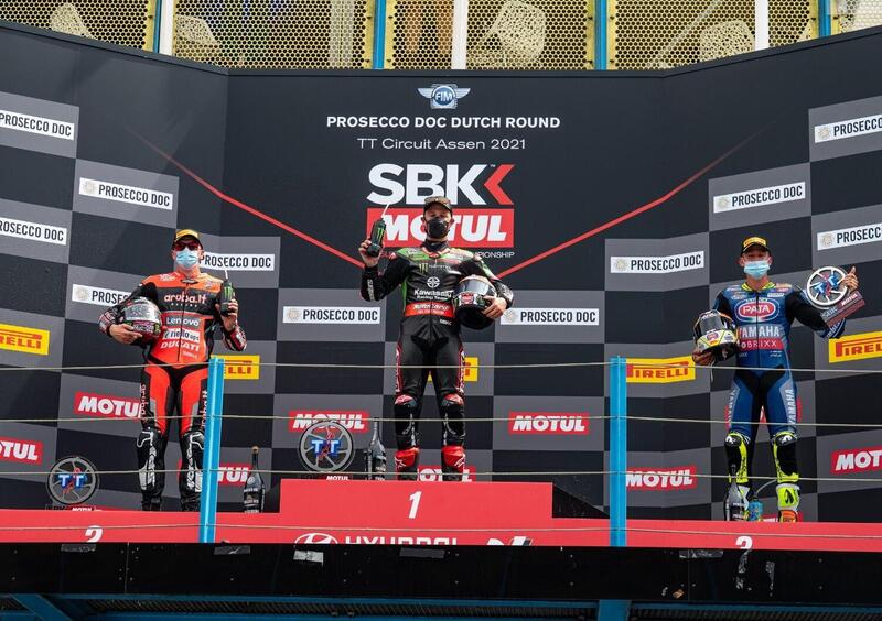 SBK 2021. GP d&#039;Olanda: Jonathan Rea domina anche la Gara2 di Assen