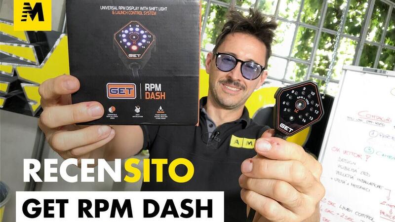 GET RPM Dash by Athena. Contagiri universale con launch-control