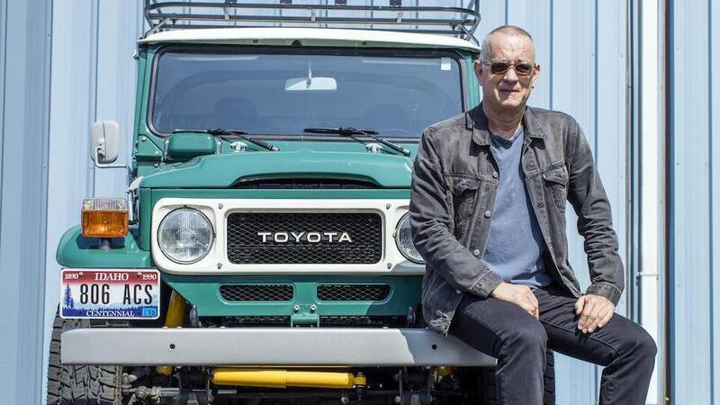 All&rsquo;asta una magnifica Toyota Land Cruiser appartenuta a Tom Hanks