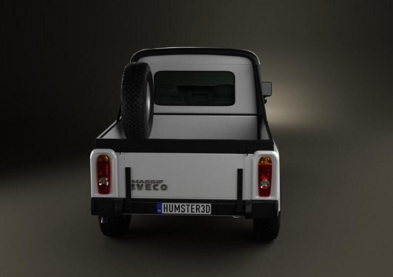 Iveco Massif Pick-up (2008-11) (5)