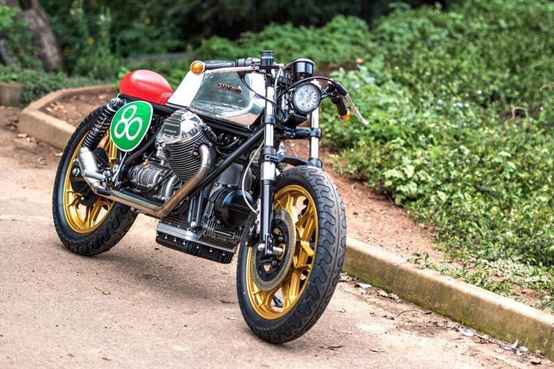 Wolf Moto Guzzi 850 Le Mans II, caf&eacute; racer sudafricana