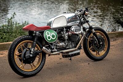 Wolf Moto Guzzi 850 Le Mans II, caf&eacute; racer sudafricana