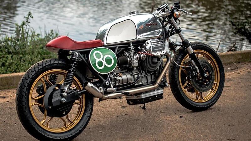 Wolf Moto Guzzi 850 Le Mans II, caf&eacute; racer sudafricana