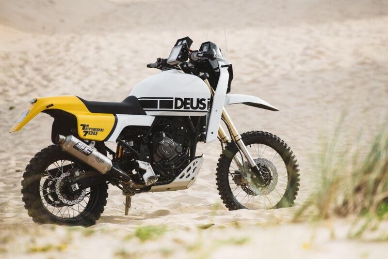 Deus T&eacute;n&eacute;r&eacute; (Yamaha 700). Un omaggio agli Anni 80 e alla Paris Dakar