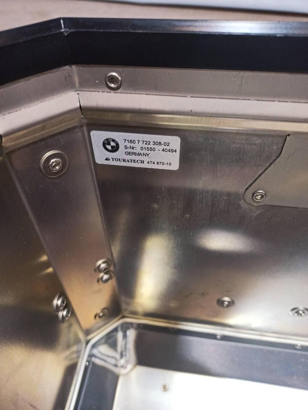 Valigia Laterale Destra ORIGINALE BMW F650 F800GS (6)