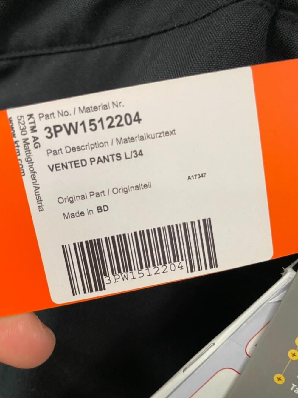 Promo Pantaloni traforati KTM (4)