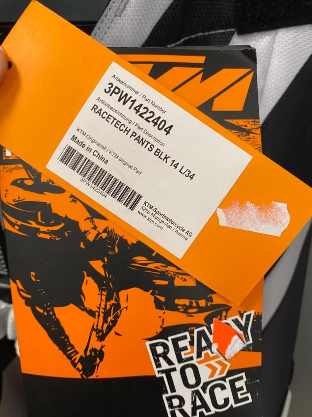 PROMO Promo Pantaloni KTM uomo Racetech - nuovo (2)