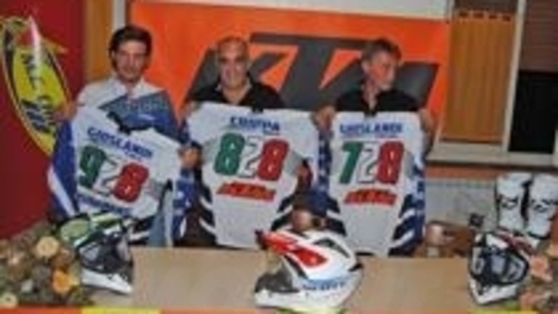 Il Moto Club Chieve presenta il team della Sei Giorni 2013