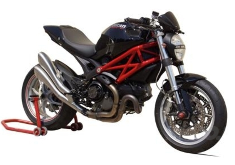 HP Corse. Doppio scarico per Ducati Monster 1100 Evo