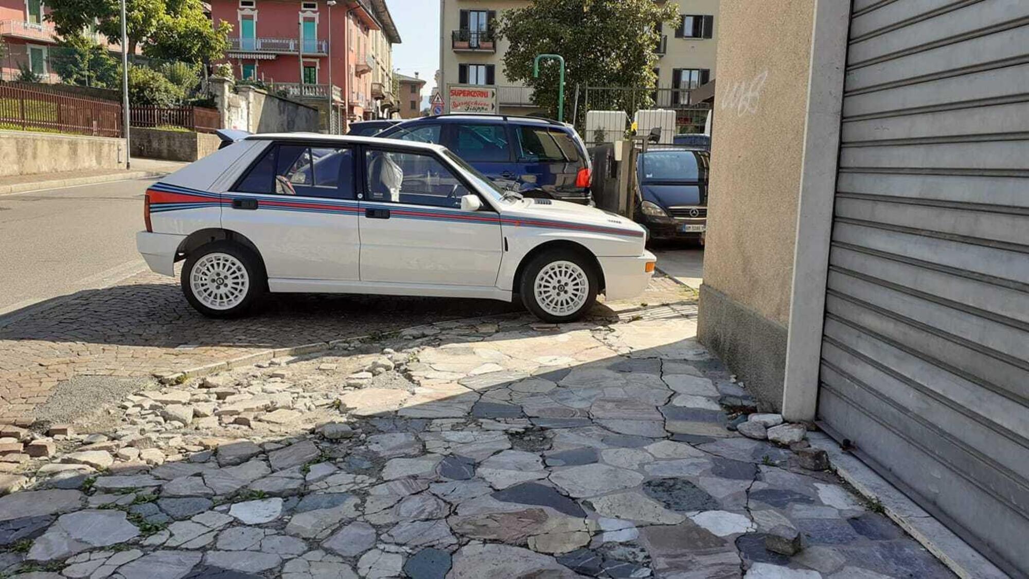 Lancia Delta Integrale HF Martini Albino incidente distrutta