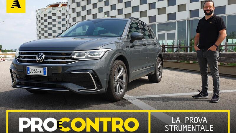 VW Tiguan PRO e CONTRO | La pagella e tutti i numeri della prova strumentale