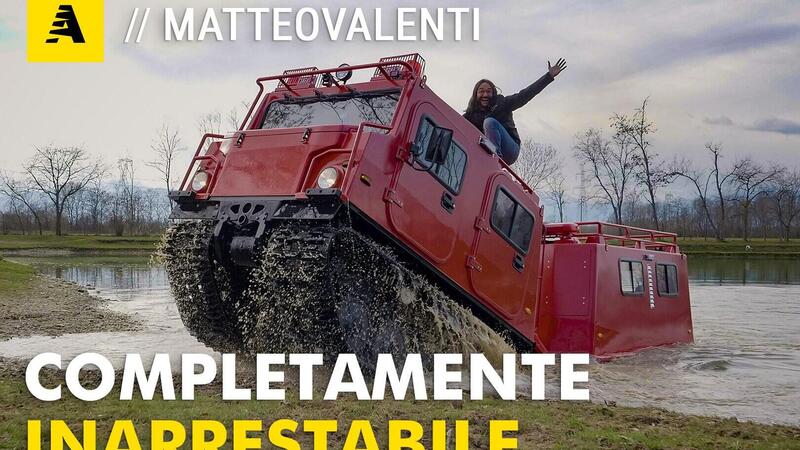 Come si guida un mezzo anfibio? Tutti i segreti dell&#039;Aris AATV &quot;BRT&quot; [100% italiano]