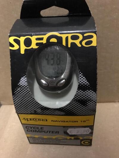 Cycle computer Spectra navigator