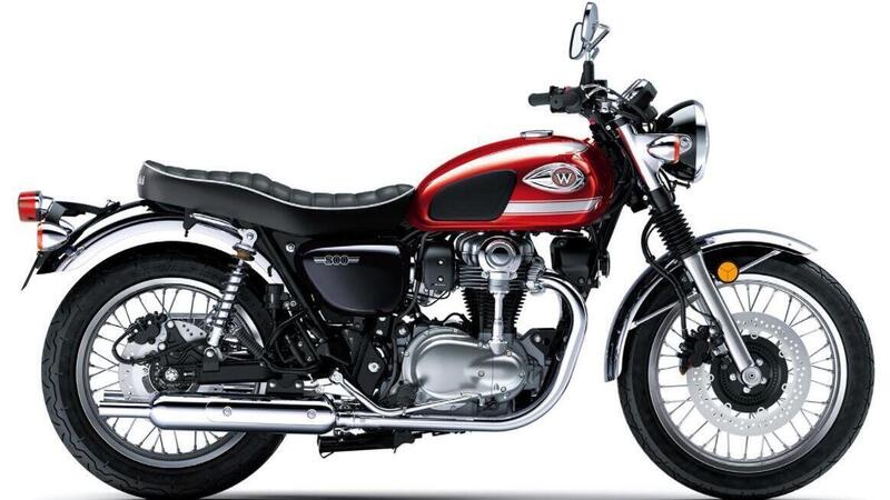 Kawasaki W800, ecco la versione 2022