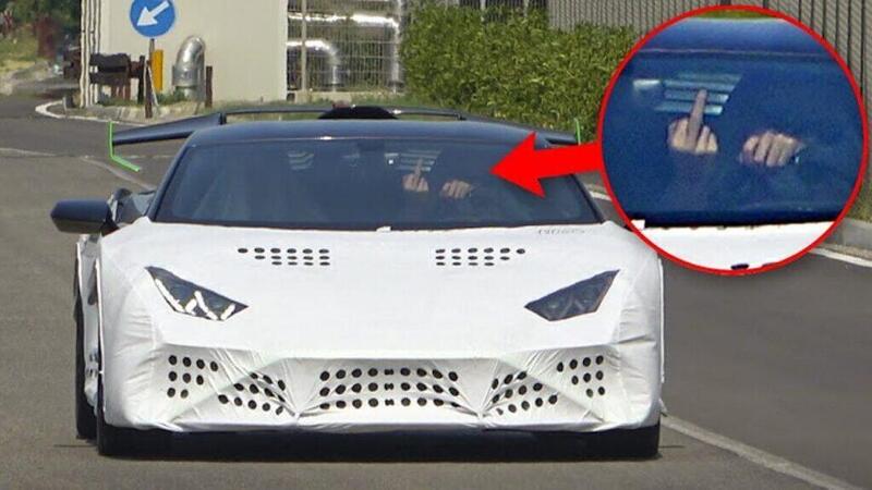 Lamborghini, Quando anche i collaudatori sono ROCK [video a dito medio alzato]