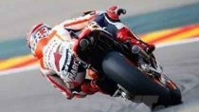 Marquez vince il GP di Aragon. Rossi terzo