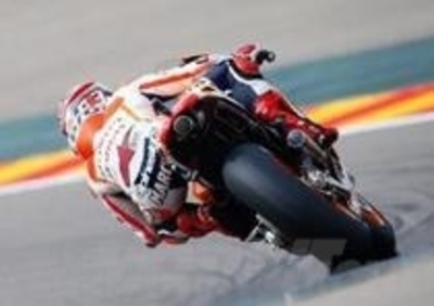 Marquez vince il GP di Aragon. Rossi terzo