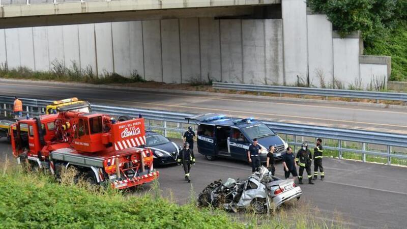 Incidente mortale nel vicentino, Video intervento pompieri