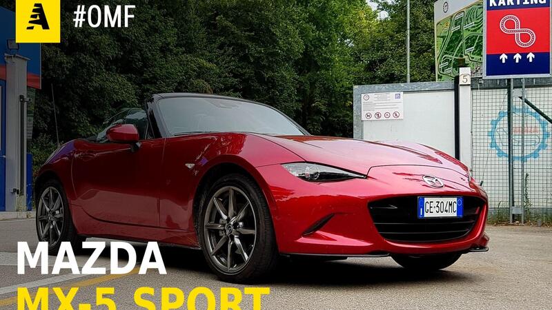 Il bello e il brutto della Mazda MX-5 Sport MY21: provata anche in pista