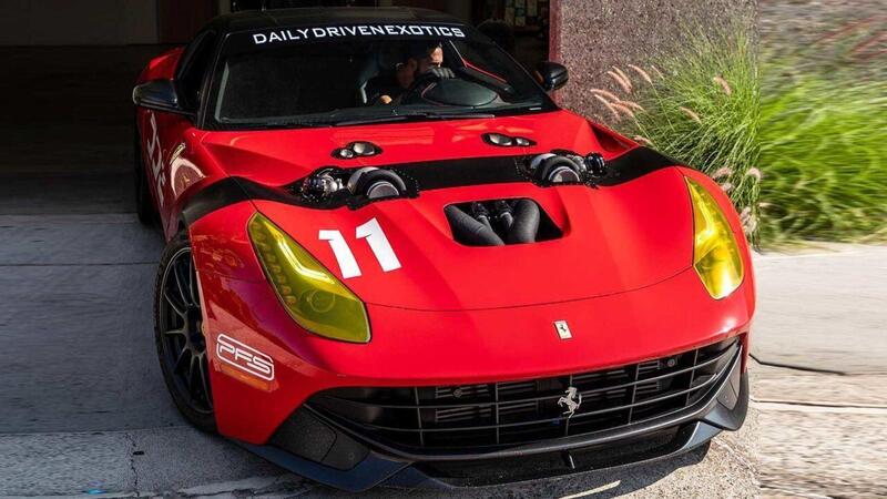 Una F12 speciale, Con 1.500 CV e due turbo &quot;esposti&quot;