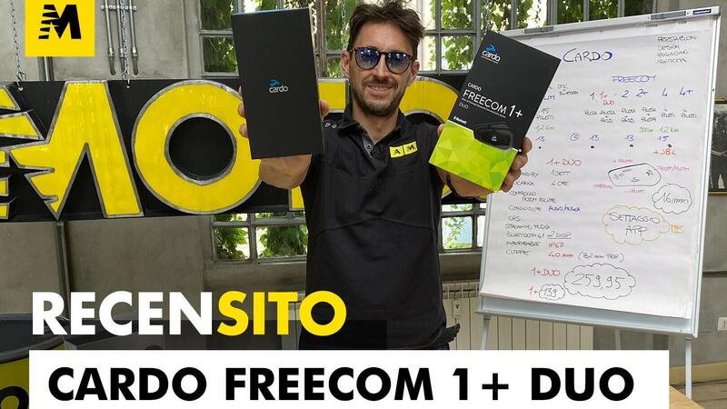 Cardo Freecom 1+ Duo. Recensione interfono pilota-passeggero