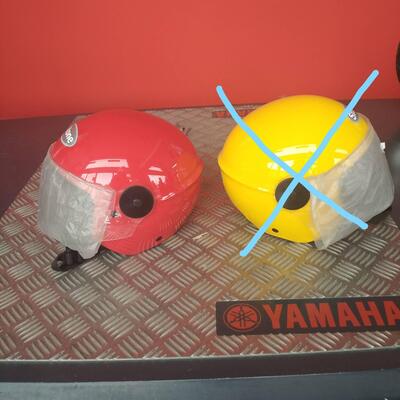 CASCO JUNIOR STONE ROSSO