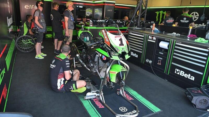 SBK 2021. Due giorni di test per Kawasaki, Honda e BMW a Barcellona