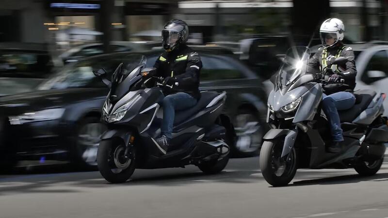 Honda Forza 350 VS Yamaha XMAX 300: la sfida infinita