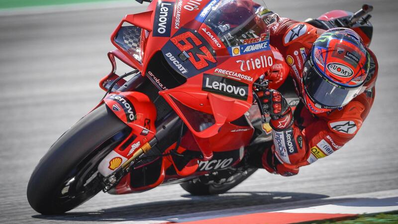 MotoGP 2021. GP d'Austria al Red Bull Ring. Francesco Bagnaia: "Binder ha fatto qualcosa di incredibile"